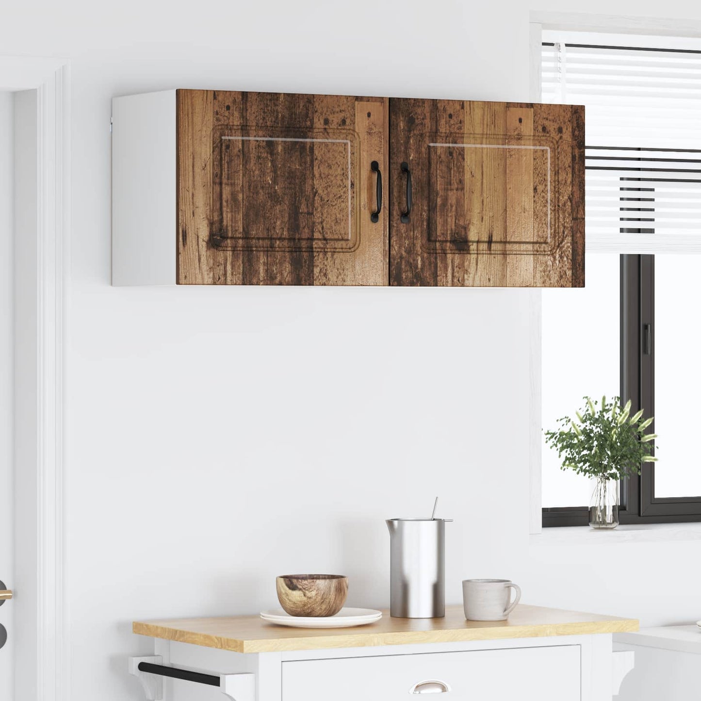 Mosogatógép panel Kalmar 2 pcs Öreg fa Szerelt Fa