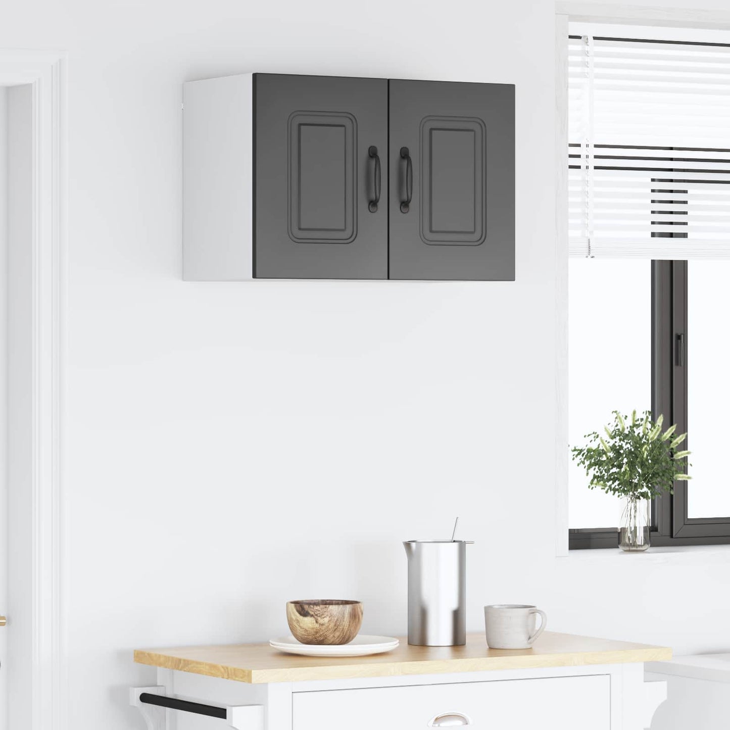 Mosogatógép panel Kalmar Fekete 60 x 31 x 40 cm Faanyag