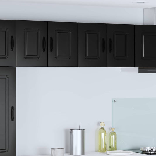 Mosogatógép panel Kalmar 2 pcs Fekete 60 x 31 x 40 cm Faanyag