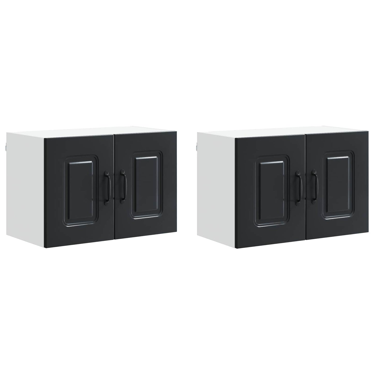 Mosogatógép panel Kalmar 2 pcs Fekete Szerelt Fa
