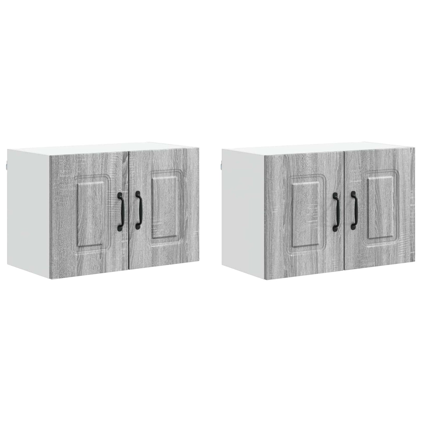 Mosogatógép panel Kalmar 2 db Szürke Sonoma Szerelt Fa