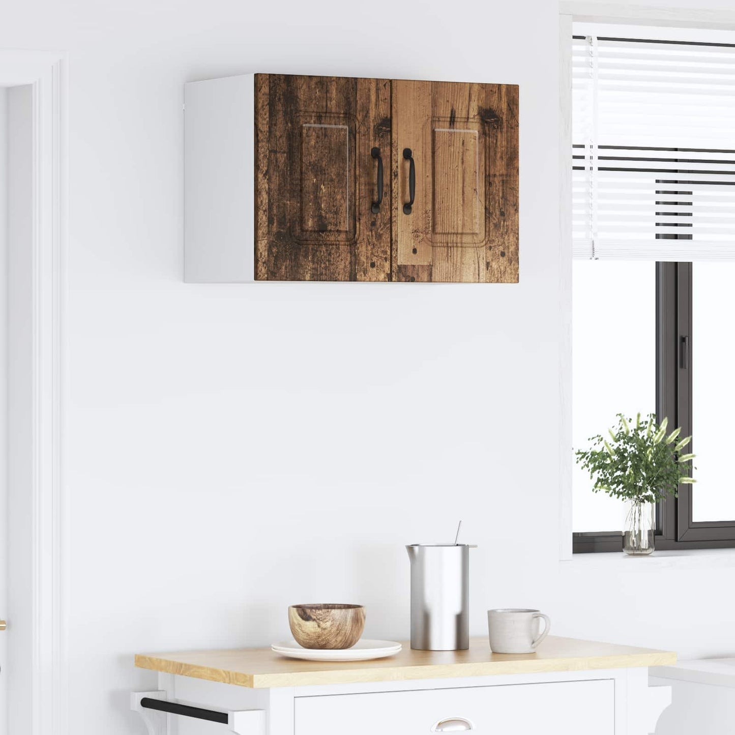Mosogatógép panel Kalmar Öreg fa 60 x 31 x 40 cm Szerelt Fa