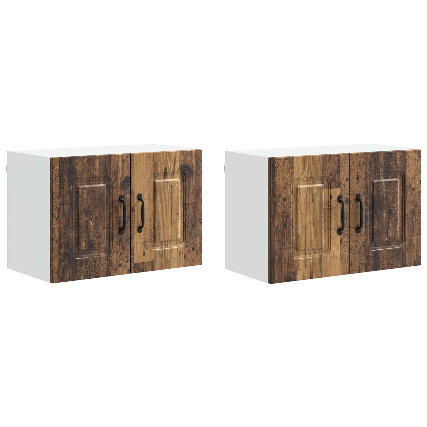 Mosogatógép panel Kalmar 2 pcs Öreg fa 60 x 31 x 40 cm Faanyag
