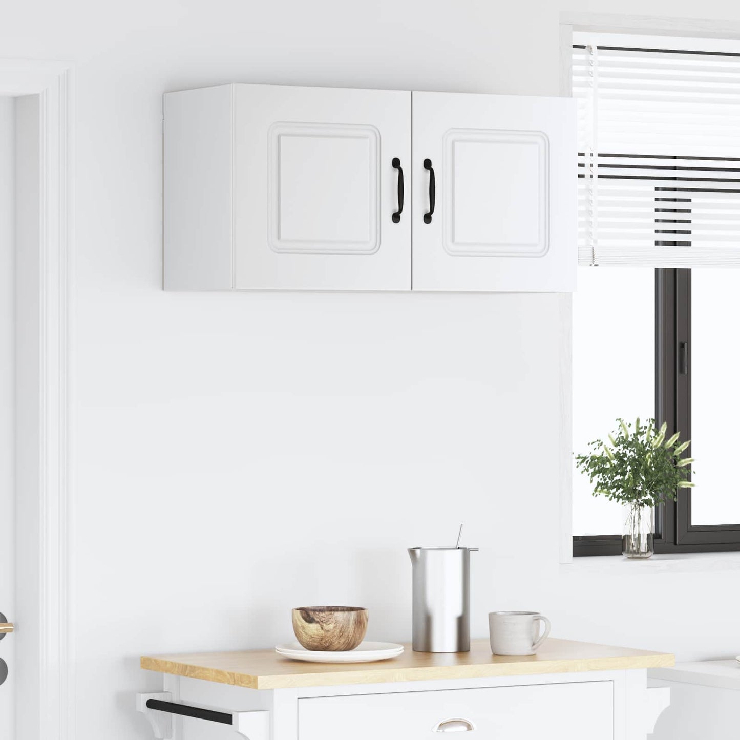 Mosogatógép panel Kalmar Fehér 80 x 31 x 40 cm Szerelt Fa