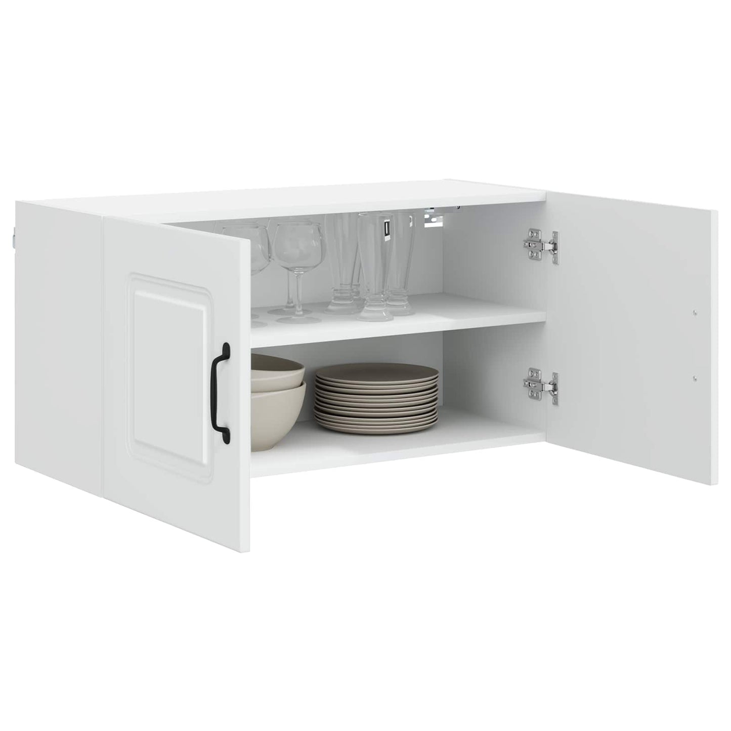 Mosogatógép panel Kalmar Fehér 80 x 31 x 40 cm Szerelt Fa
