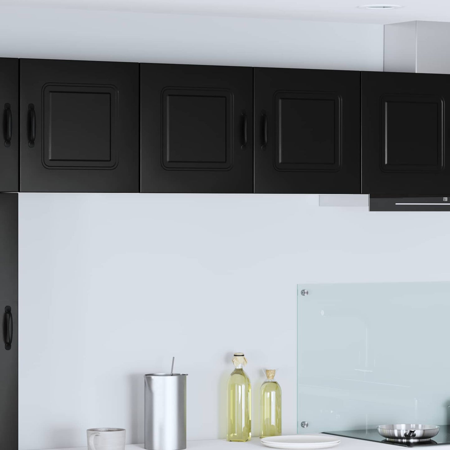 Mosogatógép panel Kalmar Fekete 80 x 31 x 40 cm Szerelt Fa