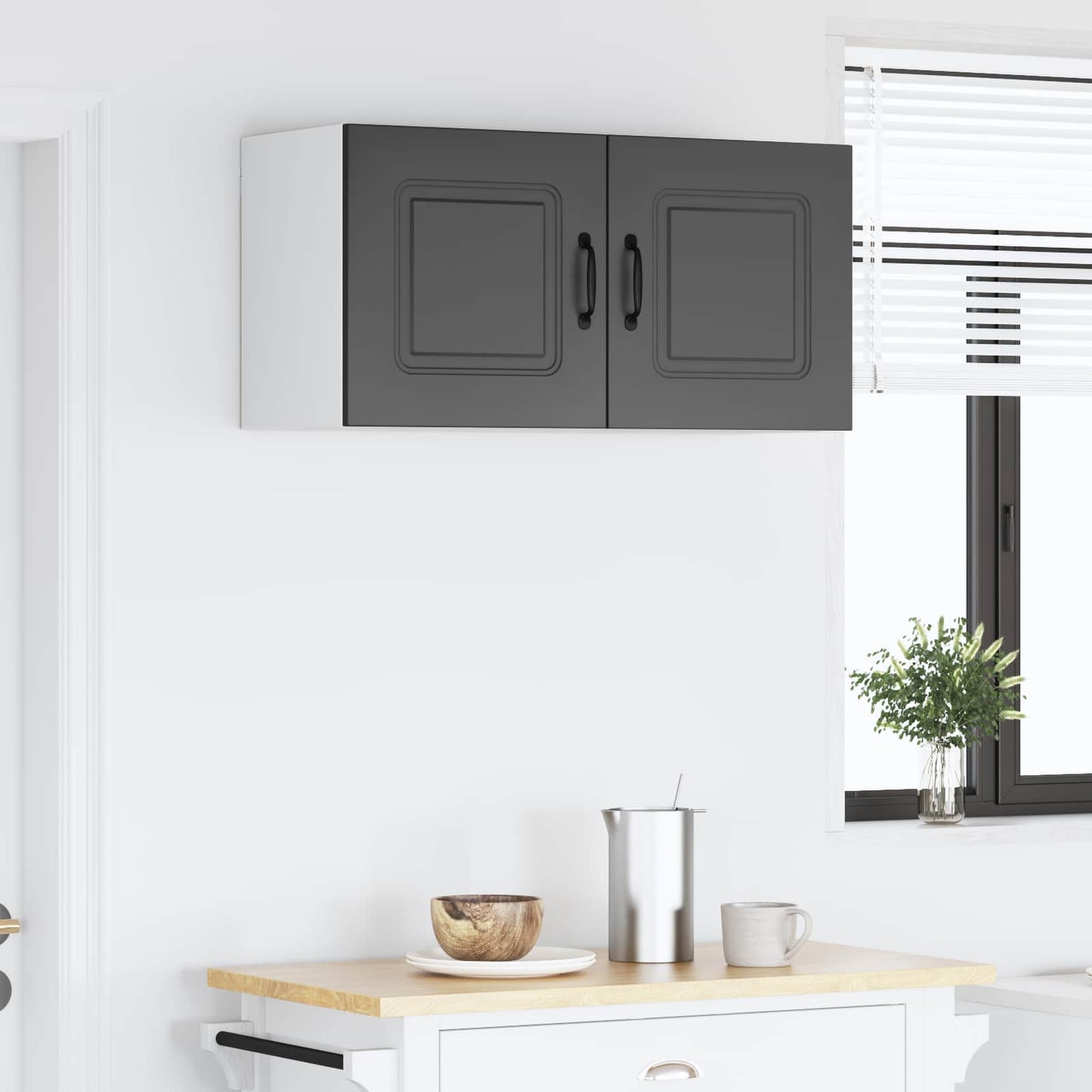 Mosogatógép panel Kalmar Fekete 80 x 31 x 40 cm Szerelt Fa