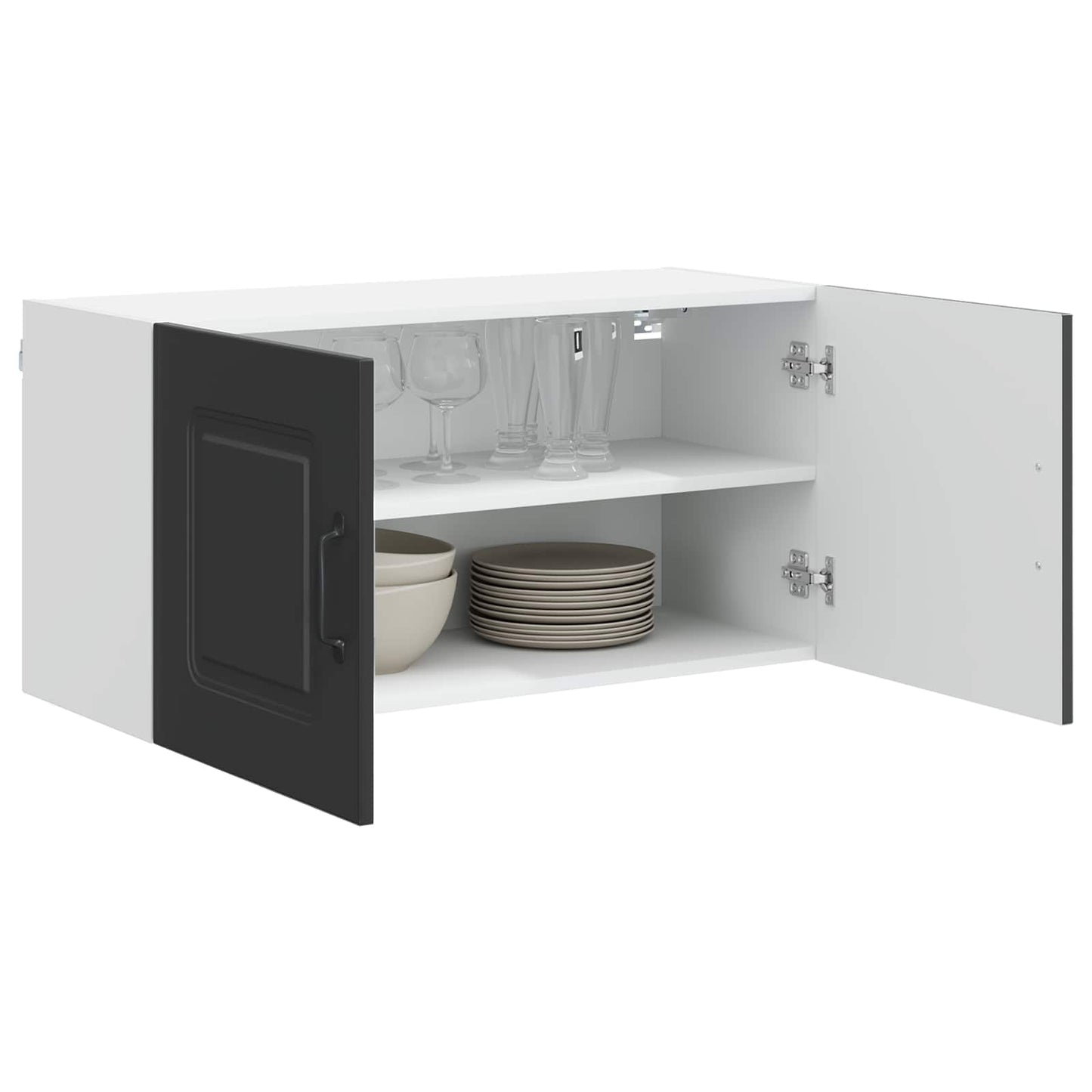 Mosogatógép panel Kalmar Fekete 80 x 31 x 40 cm Szerelt Fa