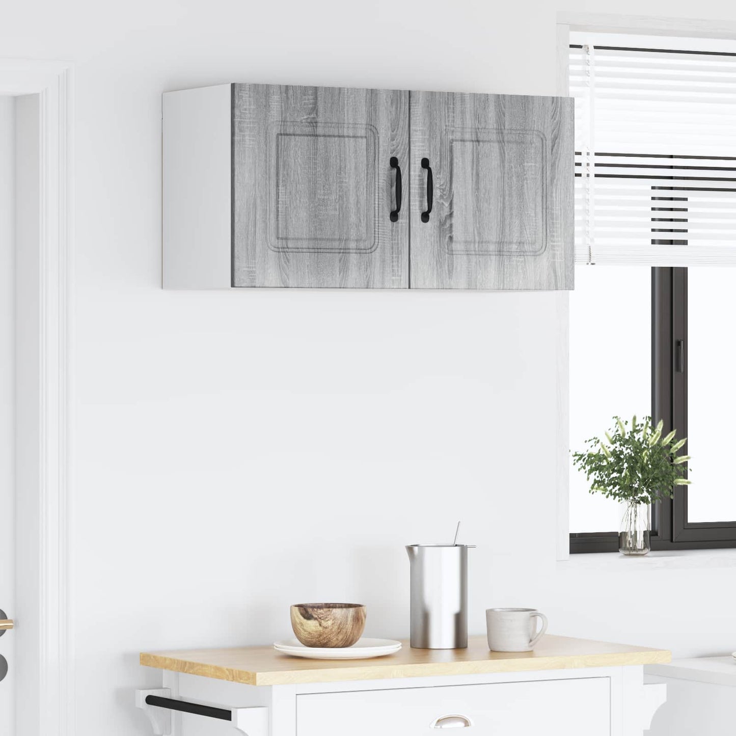 Mosogatógép panel Kalmar Szürke Sonoma 80 x 31 x 40 cm Faanyag