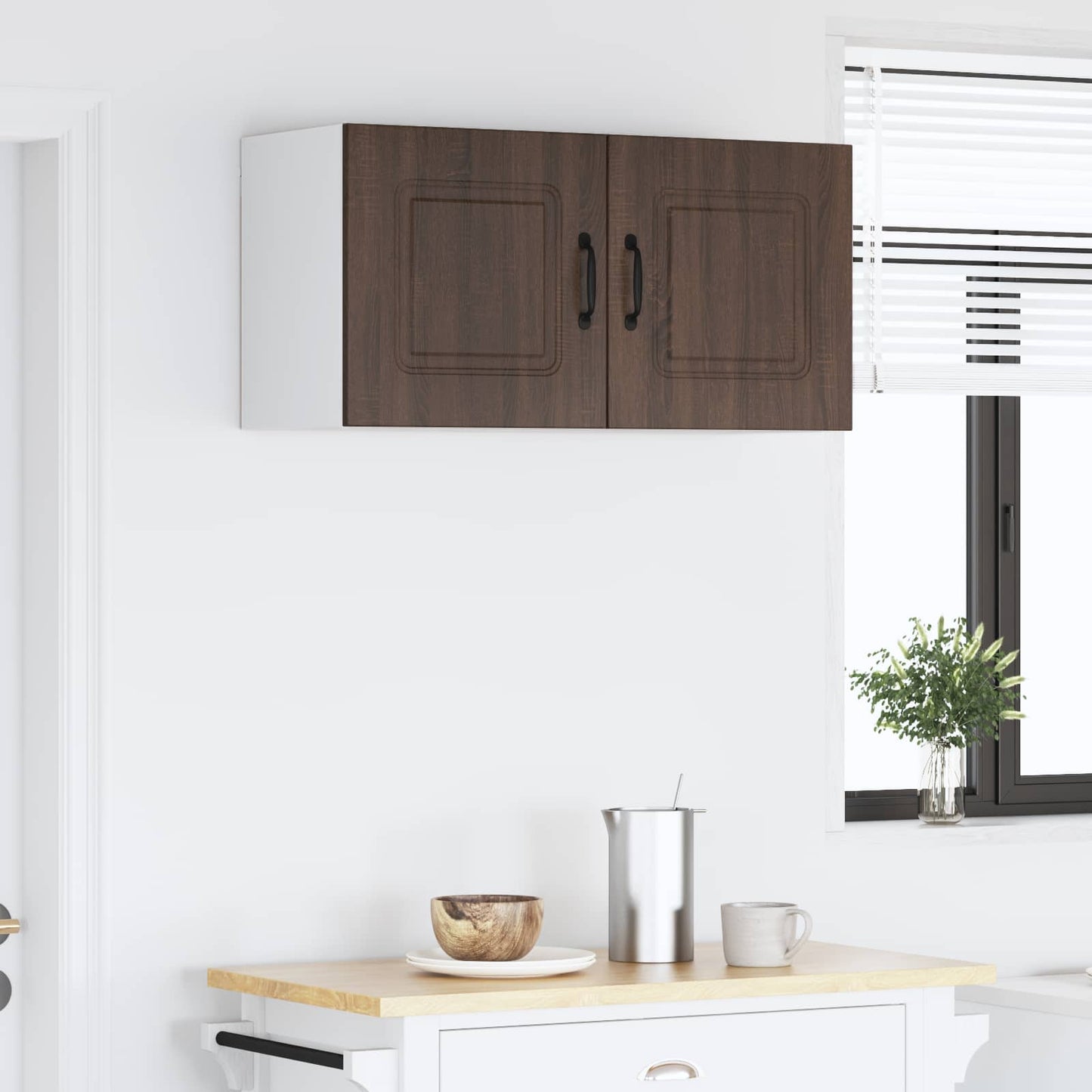 Mosogatógép panel Kalmar Barna Tölgy 80 x 31 x 40 cm Szerelt Fa