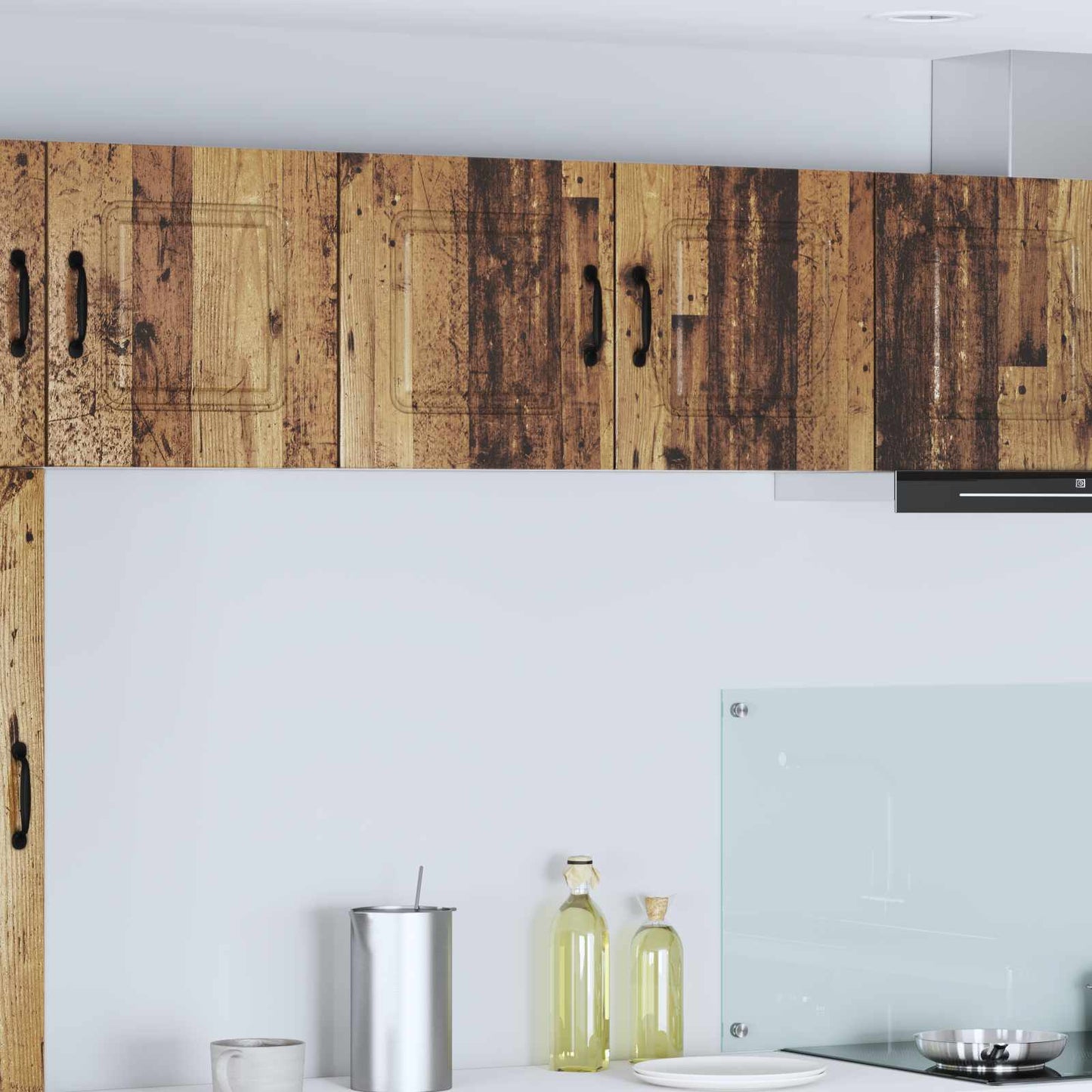 Mosogatógép panel Kalmar Öreg fa 80 x 31 x 40 cm Szerelt Fa