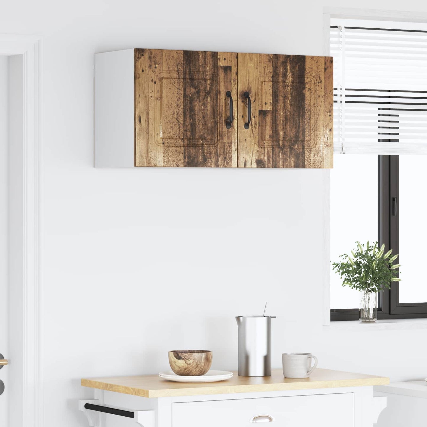 Mosogatógép panel Kalmar Öreg fa 80 x 31 x 40 cm Szerelt Fa