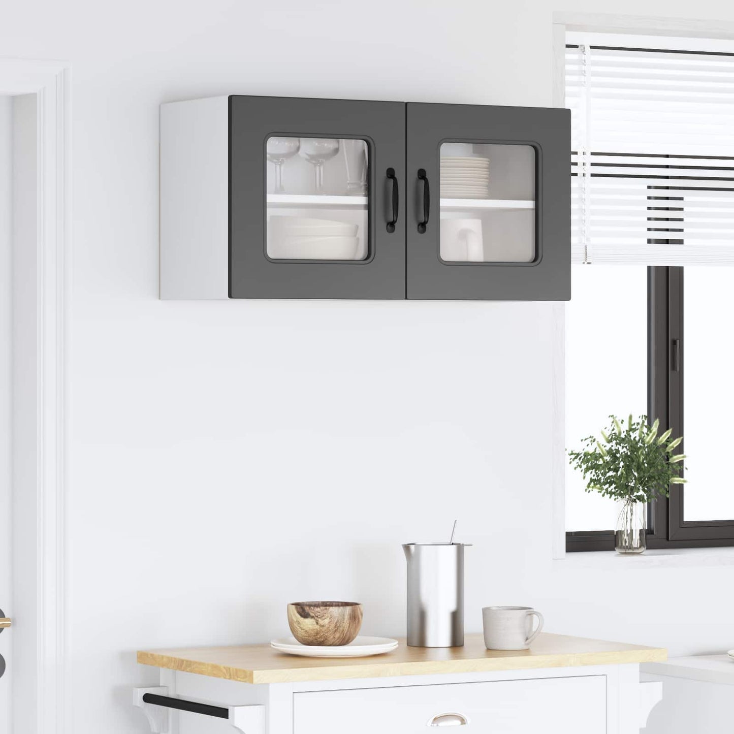 Mosogatógép panel Kalmar Fekete 80 x 31 x 40 cm Faanyag