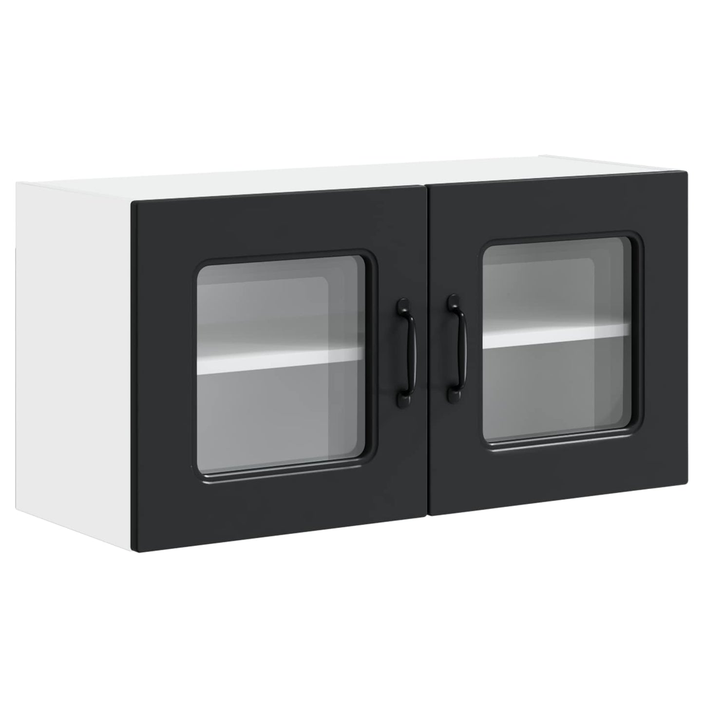 Mosogatógép panel Kalmar Fekete 80 x 31 x 40 cm Faanyag