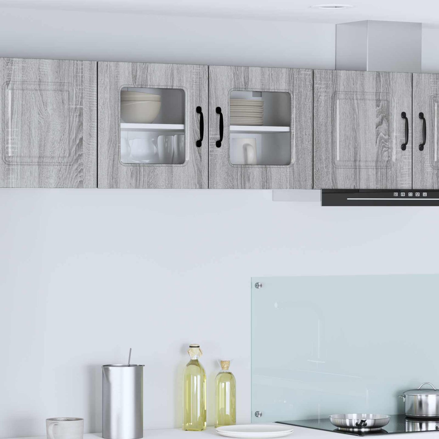 Mosogatógép panel Kalmar Szürke Sonoma 80 x 31 x 40 cm Faanyag