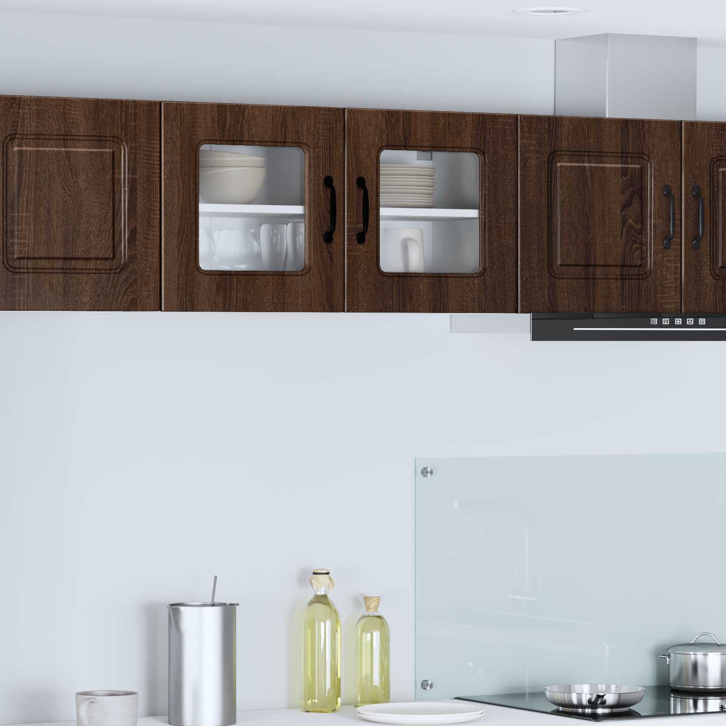 Mosogatógép panel Kalmar Barna Tölgy 80 x 31 x 40 cm Szerelt Fa