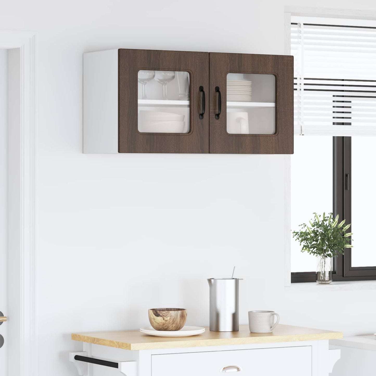 Mosogatógép panel Kalmar Barna Tölgy 80 x 31 x 40 cm Faanyag