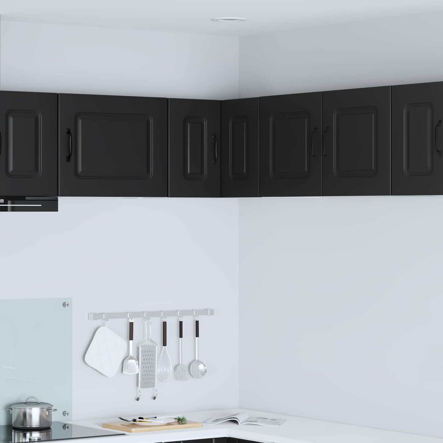 Mosogatógép panel Kalmar Fekete 57 x 57 x 40 cm Faanyag