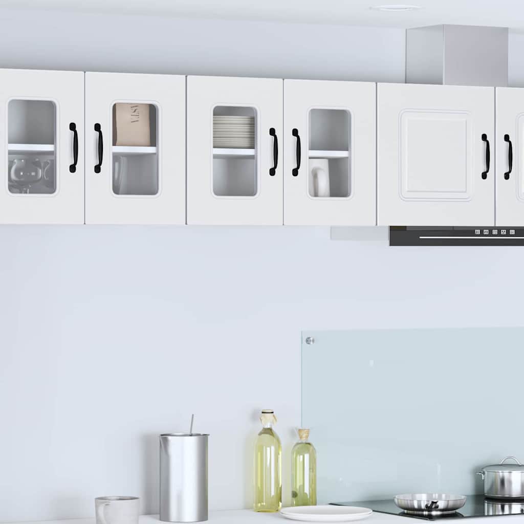 Mosogatógép panel Kalmar 2 pcs Fehér 60 x 31 x 40 cm Faanyag