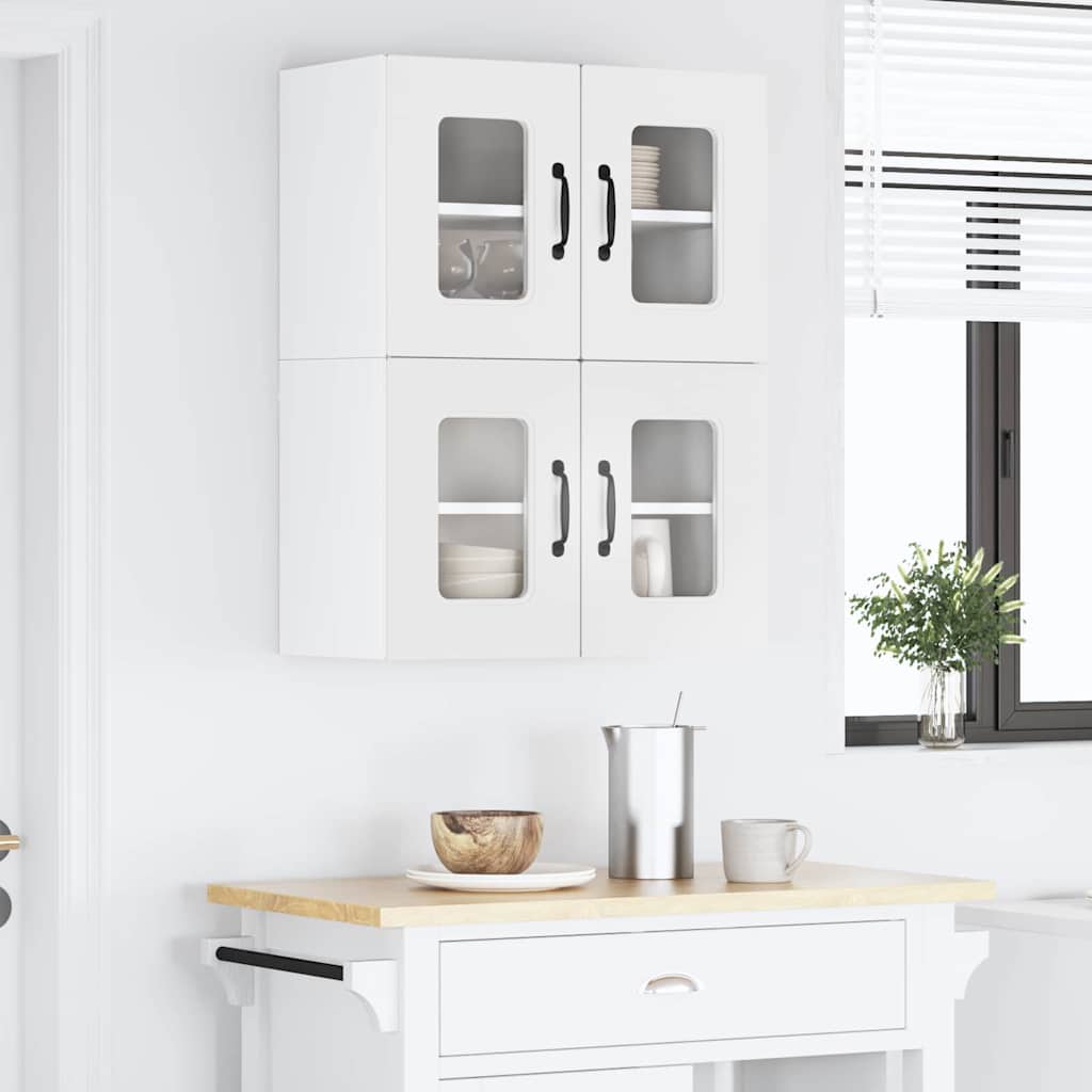 Mosogatógép panel Kalmar 2 pcs Fehér 60 x 31 x 40 cm Faanyag
