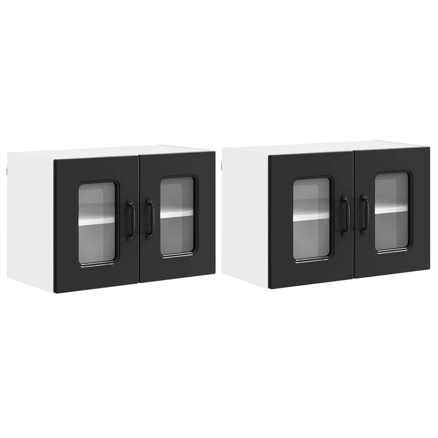 Mosogatógép panel Kalmar 2 pcs Fekete Szerelt Fa