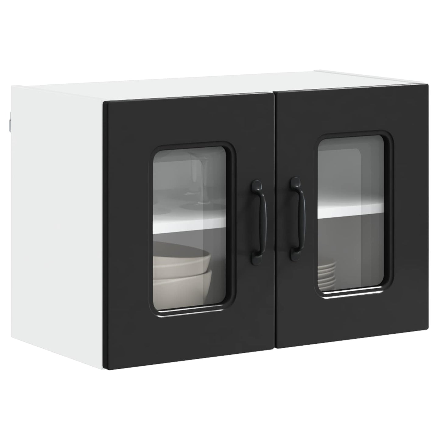Mosogatógép panel Kalmar 2 pcs Fekete Szerelt Fa