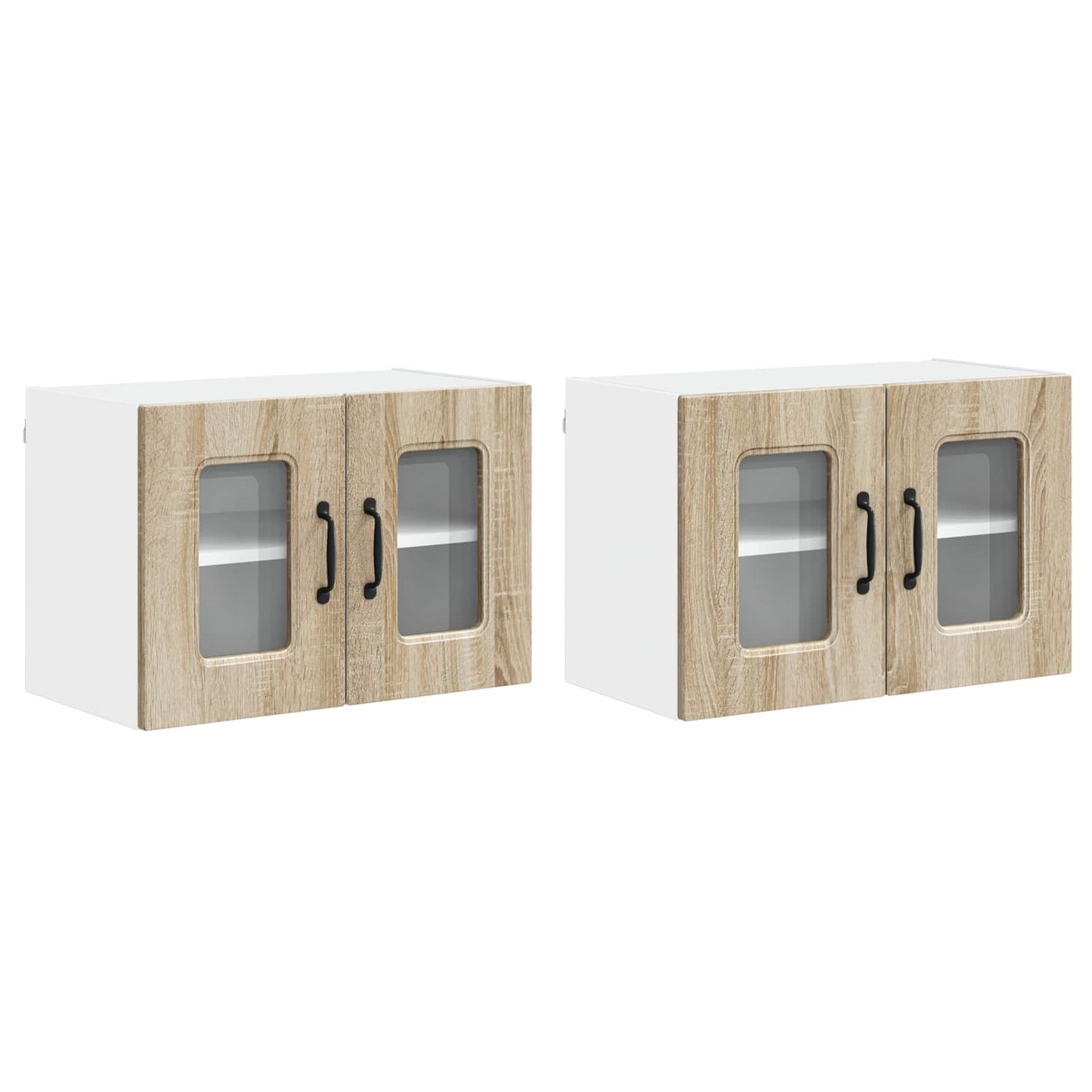 Mosogatógép panel Kalmar 2 pcs Sonoma tölgy Szerelt Fa