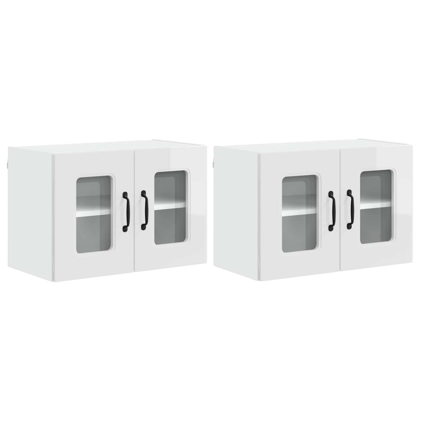 Mosogatógép panel Kalmar 2 pcs Magas Fényű Fehér Szerelt Fa