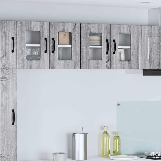 Mosogatógép panel Kalmar 2 pcs Szürke Sonoma 60 x 31 x 40 cm