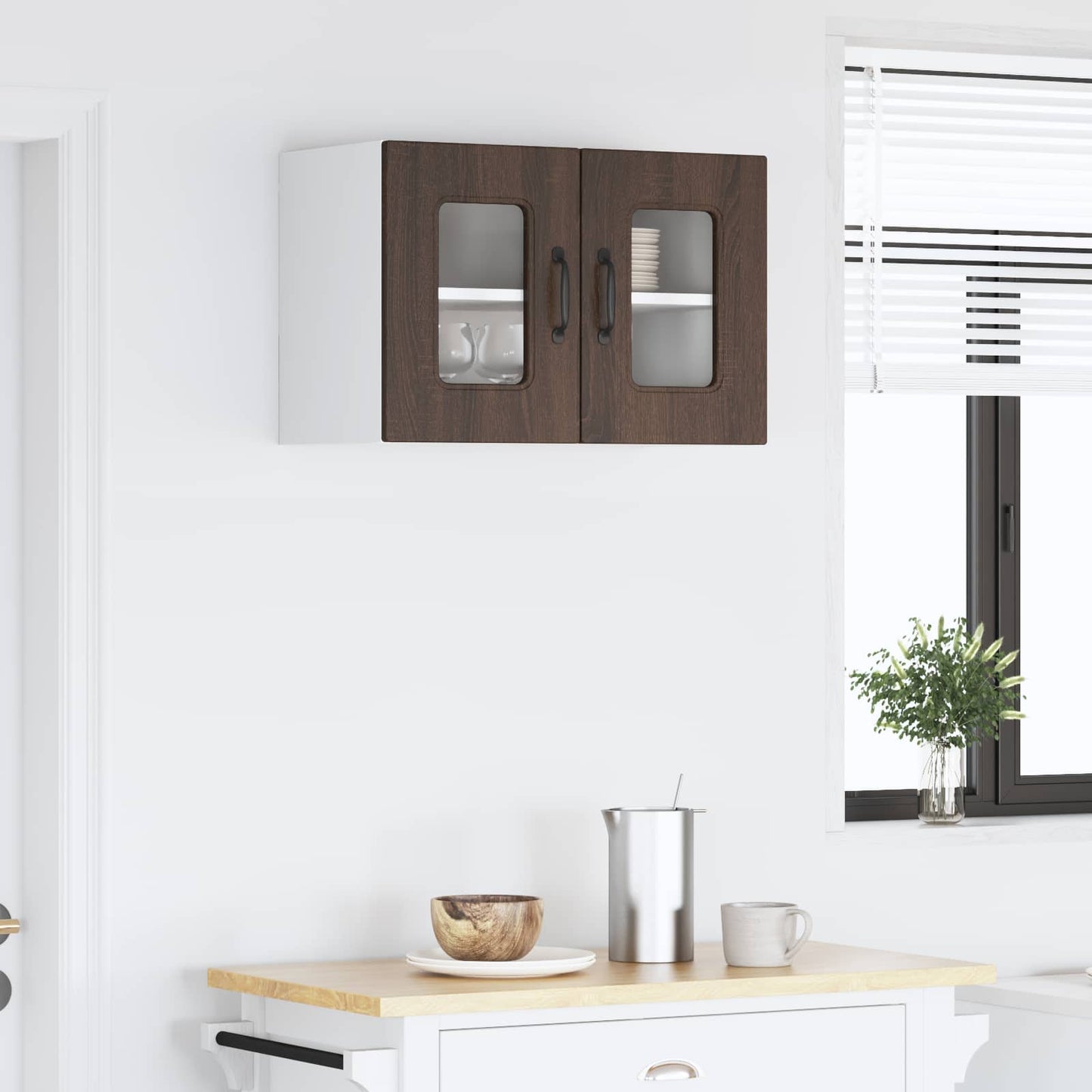Mosogatógép panel Kalmar Barna Tölgy 60 x 31 x 40 cm Szerelt Fa