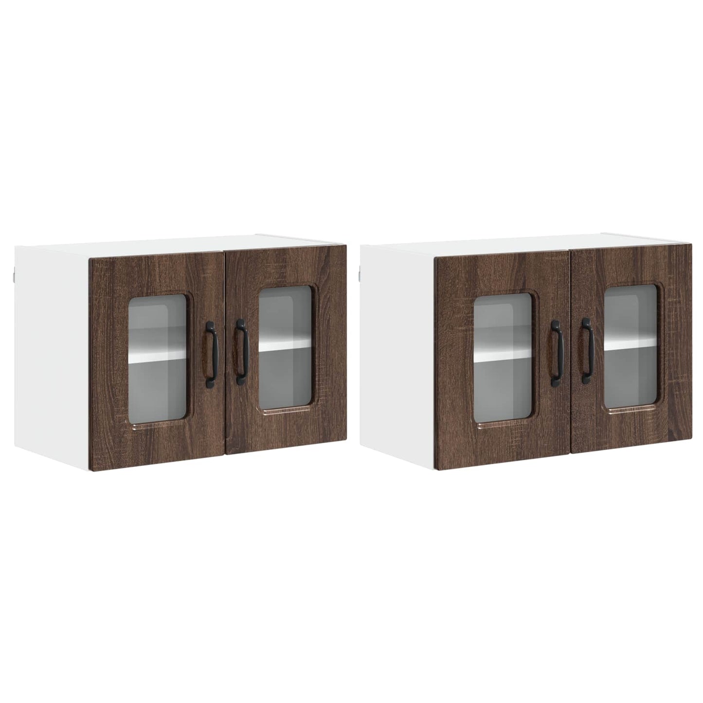 Mosogatógép panel Kalmar 2 pcs Barna Tölgy Szerelt Fa