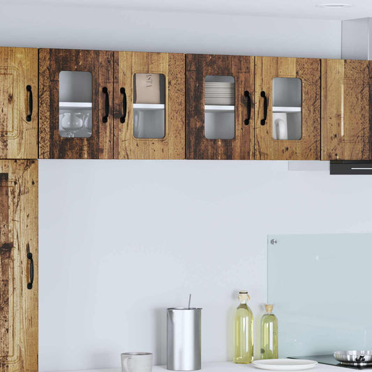Mosogatógép panel Kalmar 2 pcs Öreg fa 60 x 31 x 40 cm Faanyag