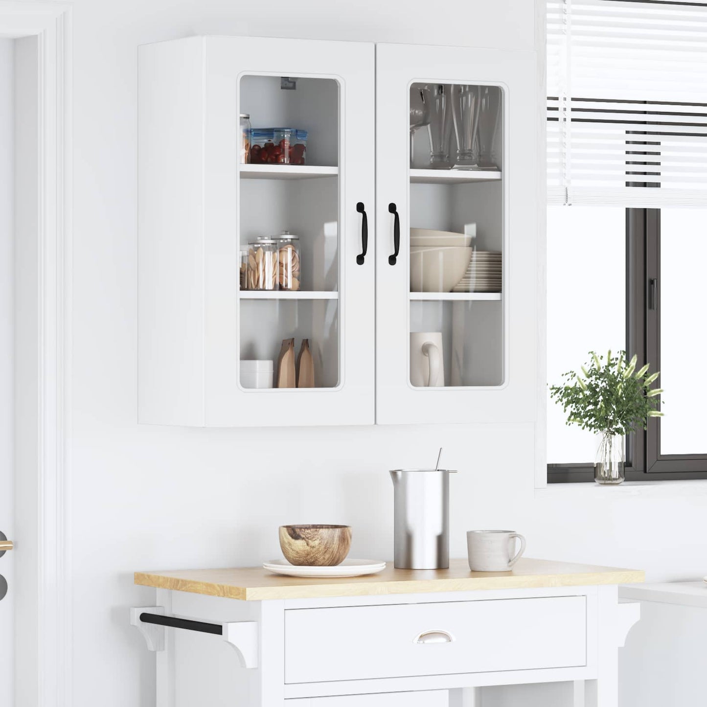 Mosogatógép panel Kalmar Fehér 40 x 31 x 80 cm Szerelt Fa