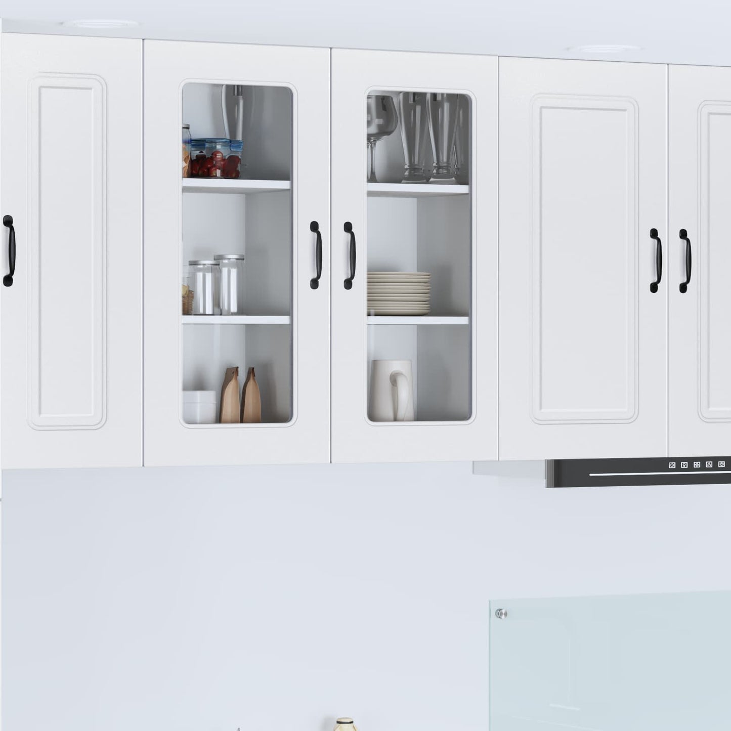Mosogatógép panel Kalmar 2 pcs Fehér Szerelt Fa