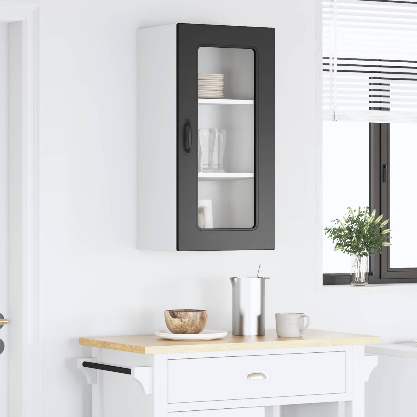 Mosogatógép panel Kalmar Fekete 40 x 31 x 80 cm Szerelt Fa