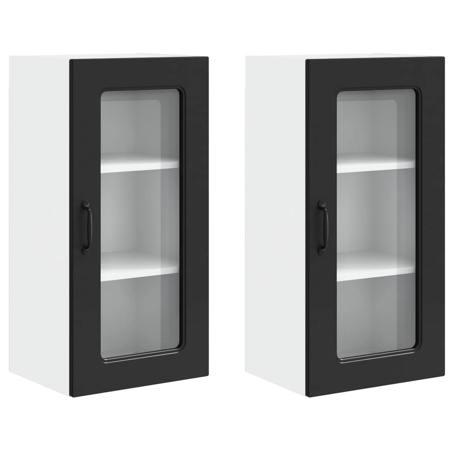 Mosogatógép panel Kalmar 2 pcs Fekete Szerelt Fa