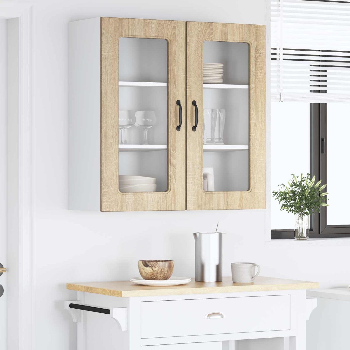 Mosogatógép panel Kalmar 2 pcs Sonoma tölgy 40 x 31 x 80 cm