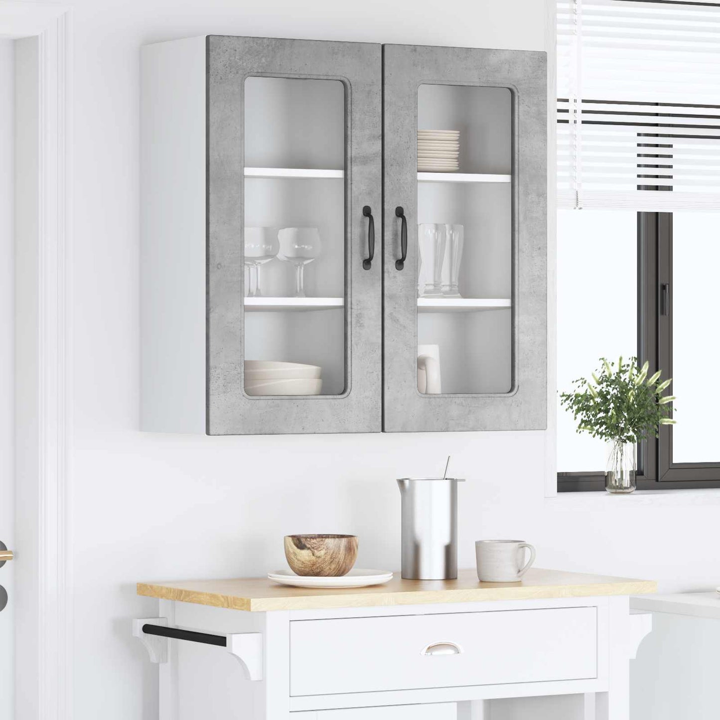 Mosogatógép panel Kalmar 2 pcs Beton Szürke 40 x 31 x 80 cm