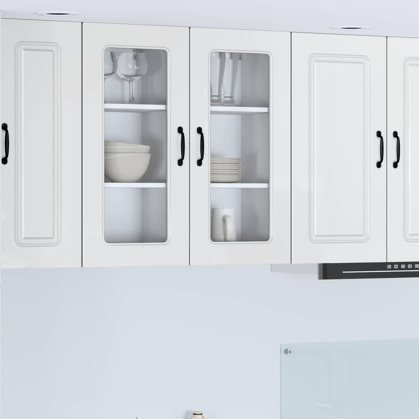Mosogatógép panel Kalmar Magas Fényű Fehér 40 x 31 x 80 cm