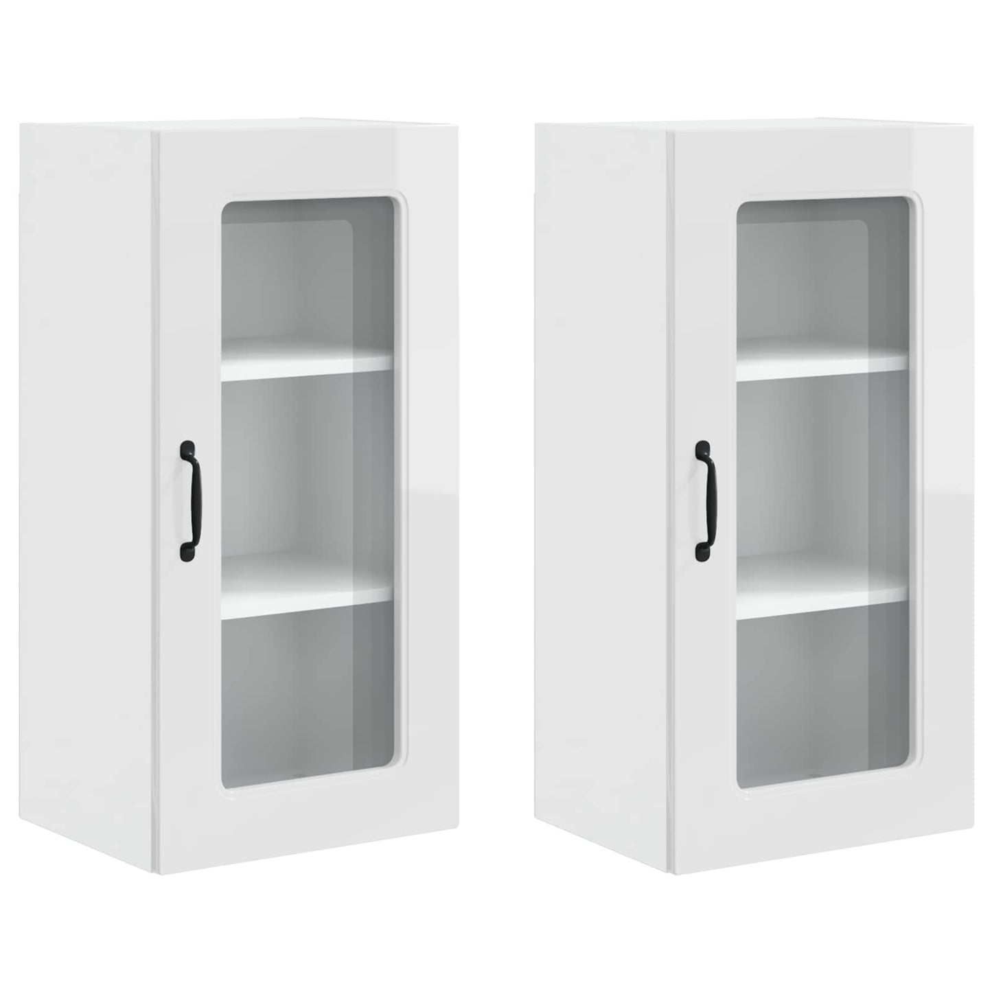 Mosogatógép panel Kalmar 2 pcs Magas Fényű Fehér Szerelt Fa