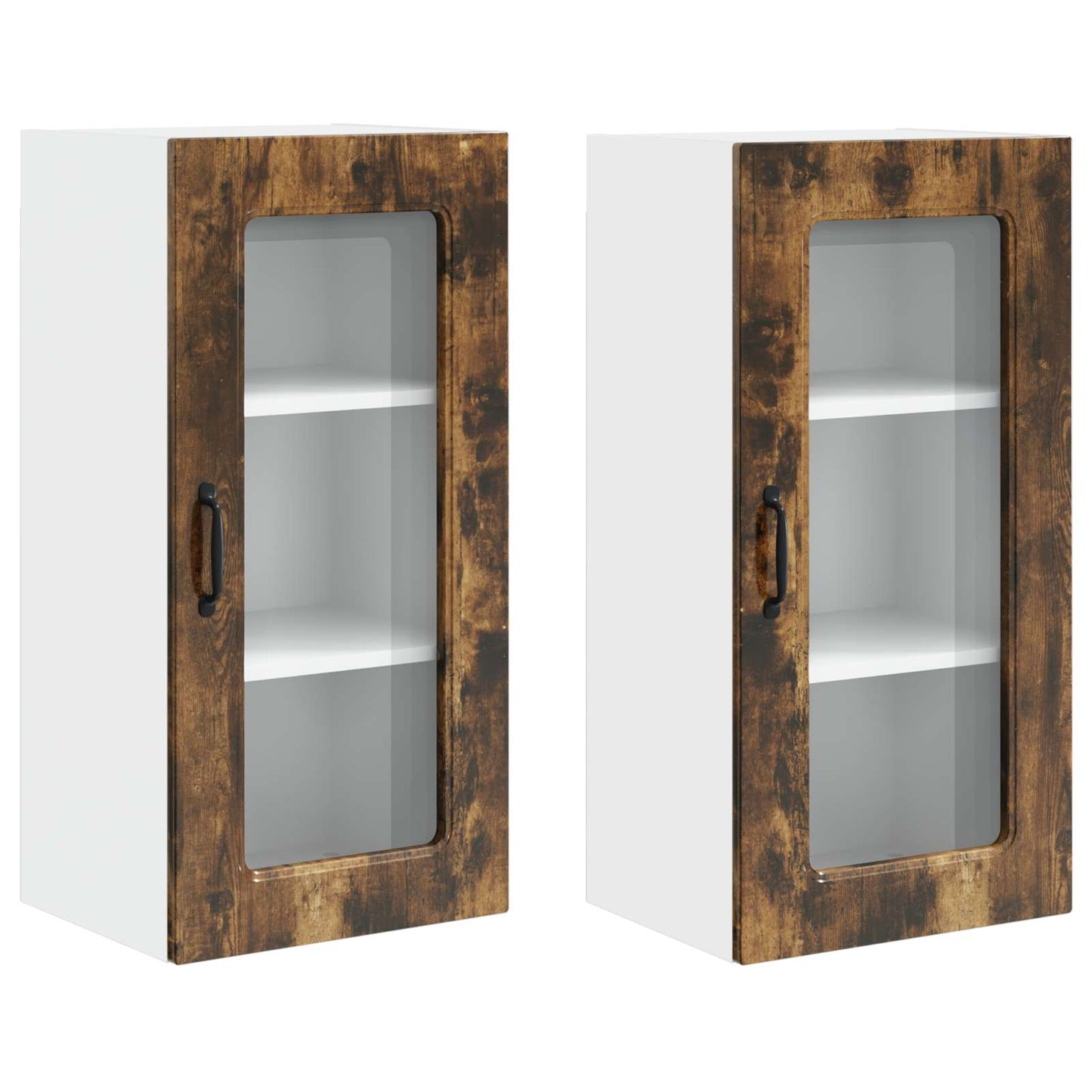 Mosogatógép panel Kalmar 2 pcs Füstölt tölgy Szerelt Fa