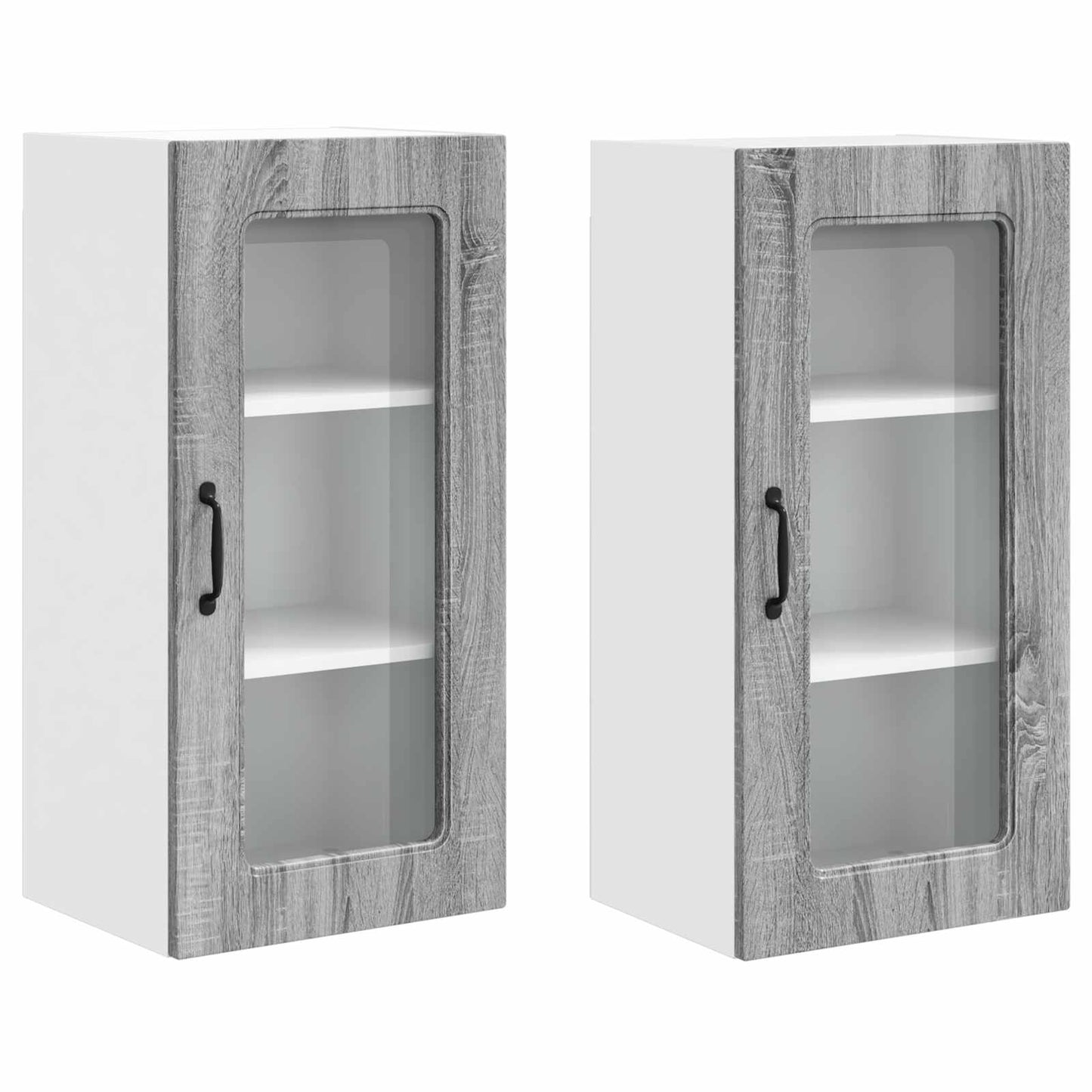 Mosogatógép panel Kalmar 2 pcs Szürke Sonoma Szerelt Fa
