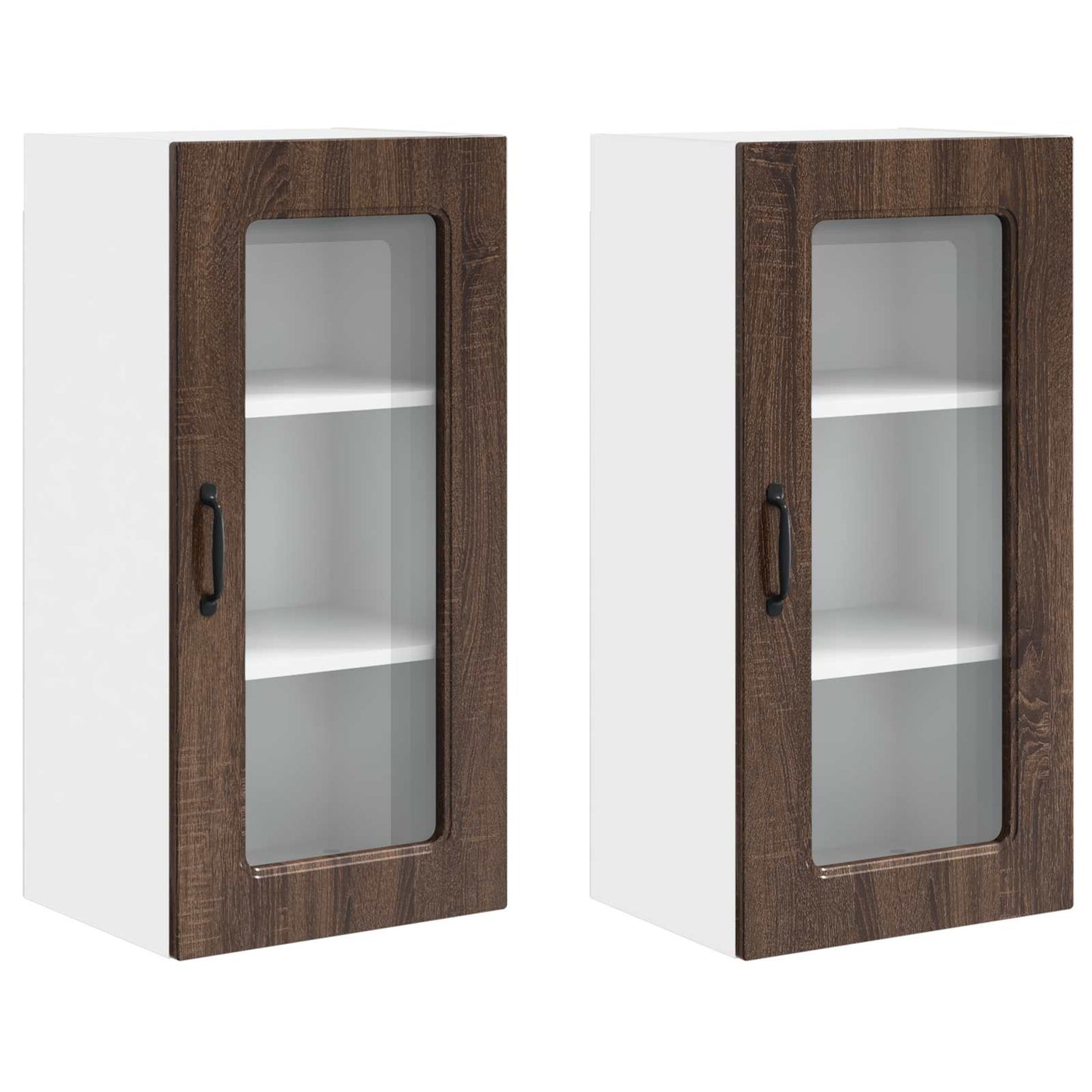 Mosogatógép panel Kalmar 2 pcs Barna Tölgy Szerelt Fa