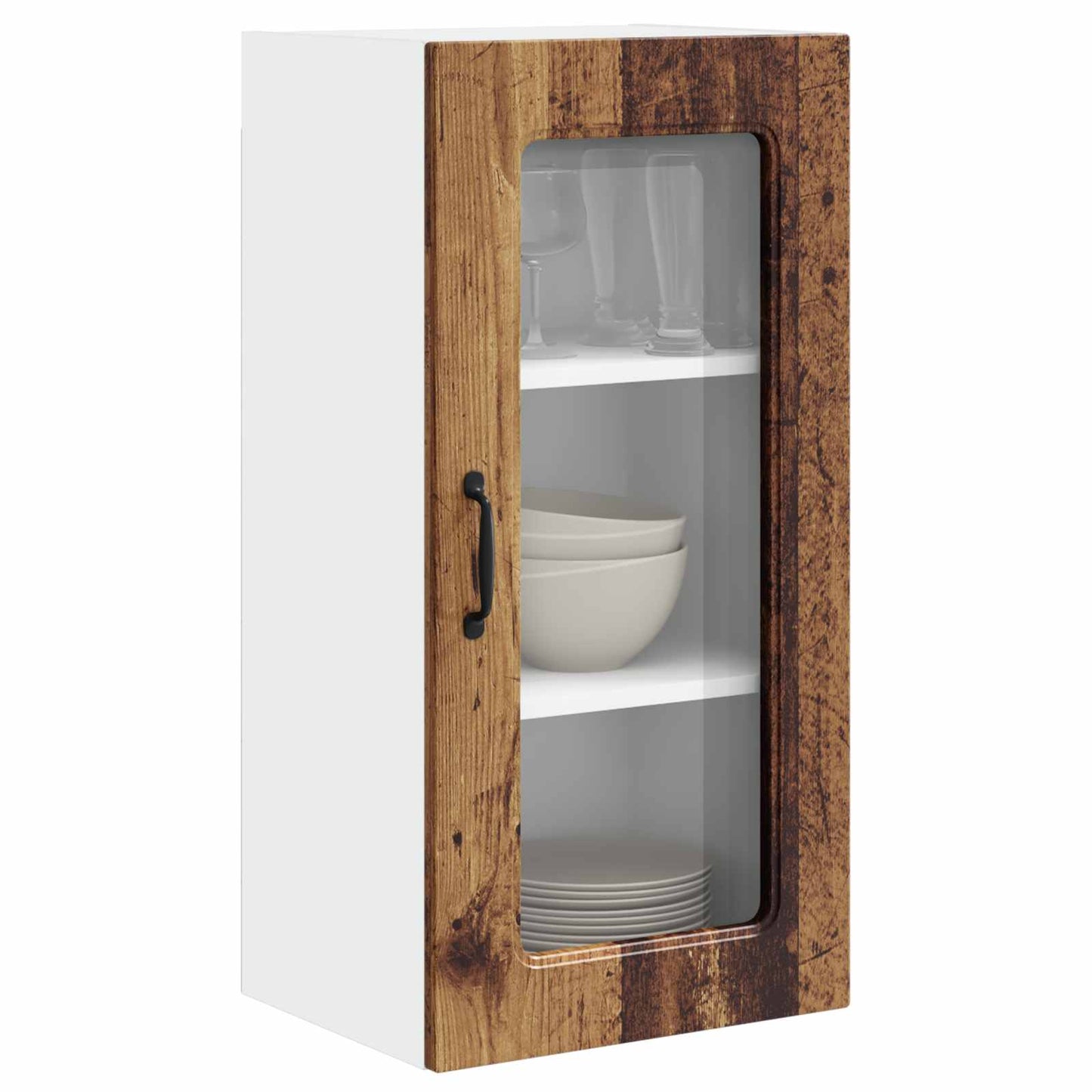 Mosogatógép panel Kalmar Öreg fa 40 x 31 x 80 cm Faanyag