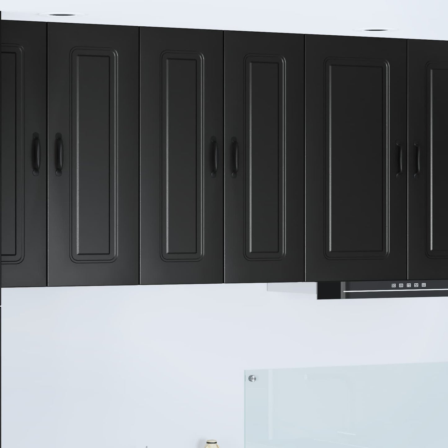 Mosogatógép panel Kalmar Fekete 30 x 31 x 80 cm Szerelt Fa
