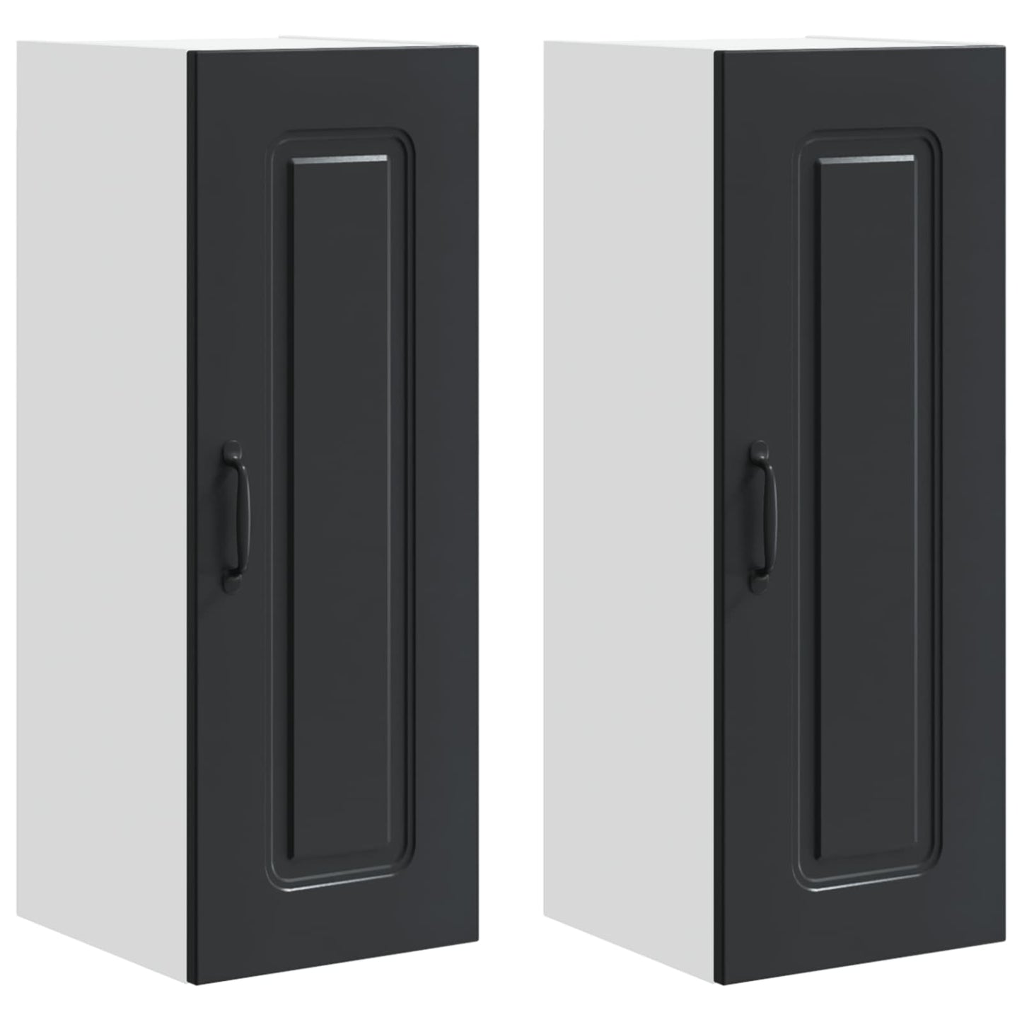 Mosogatógép panel Kalmar 2 pcs Fekete Szerelt Fa