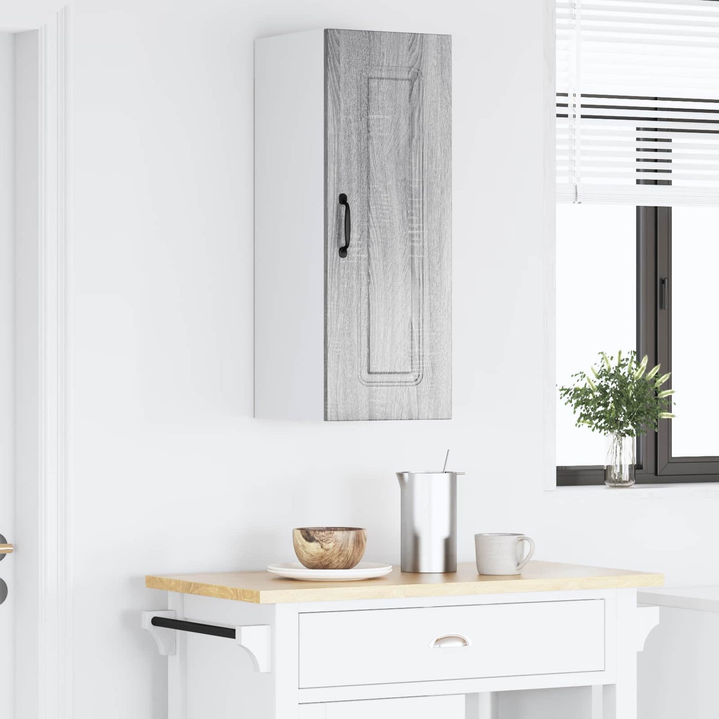 Mosogatógép panel Kalmar Szürke Sonoma 30 x 31 x 80 cm