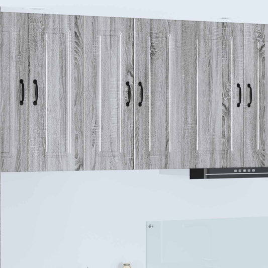 Mosogatógép panel Kalmar 2 pcs Szürke Sonoma 30 x 31 x 80 cm