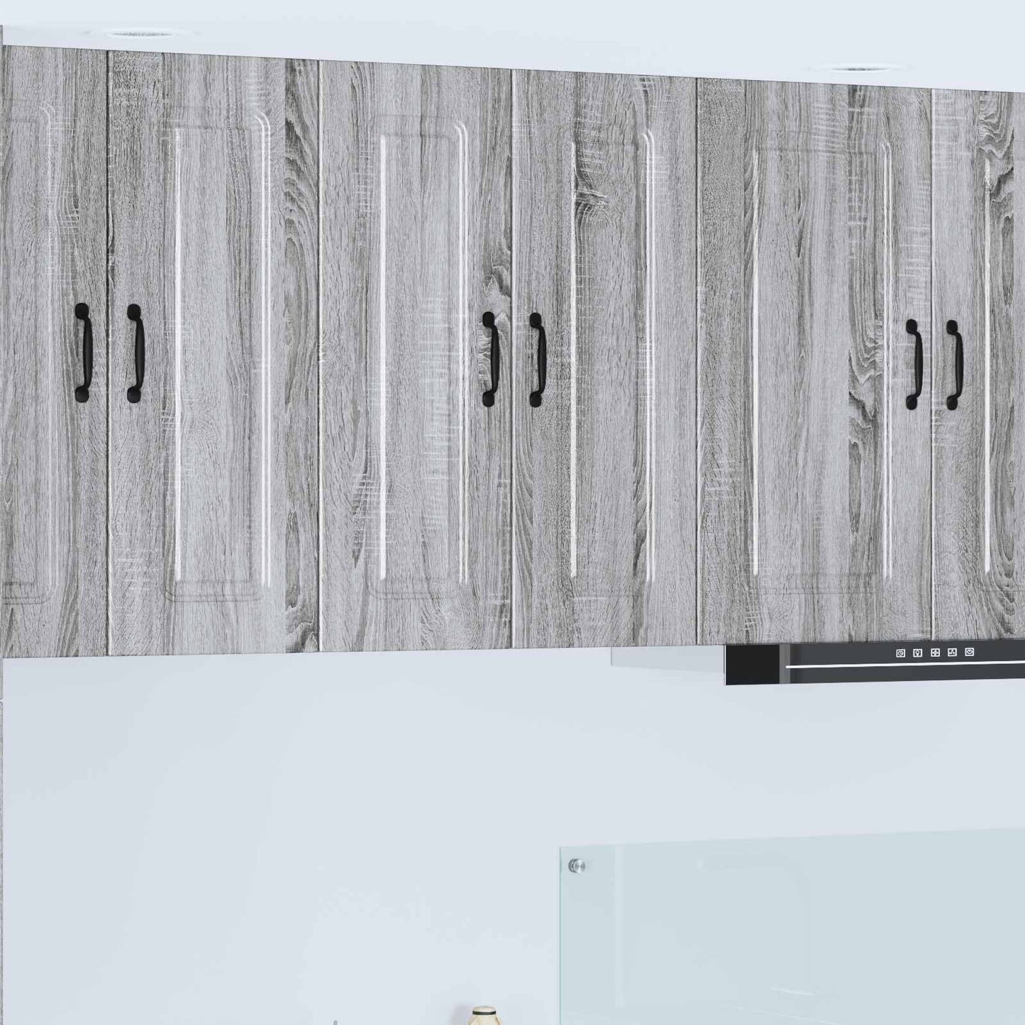 Mosogatógép panel Kalmar 2 pcs Szürke Sonoma Szerelt Fa