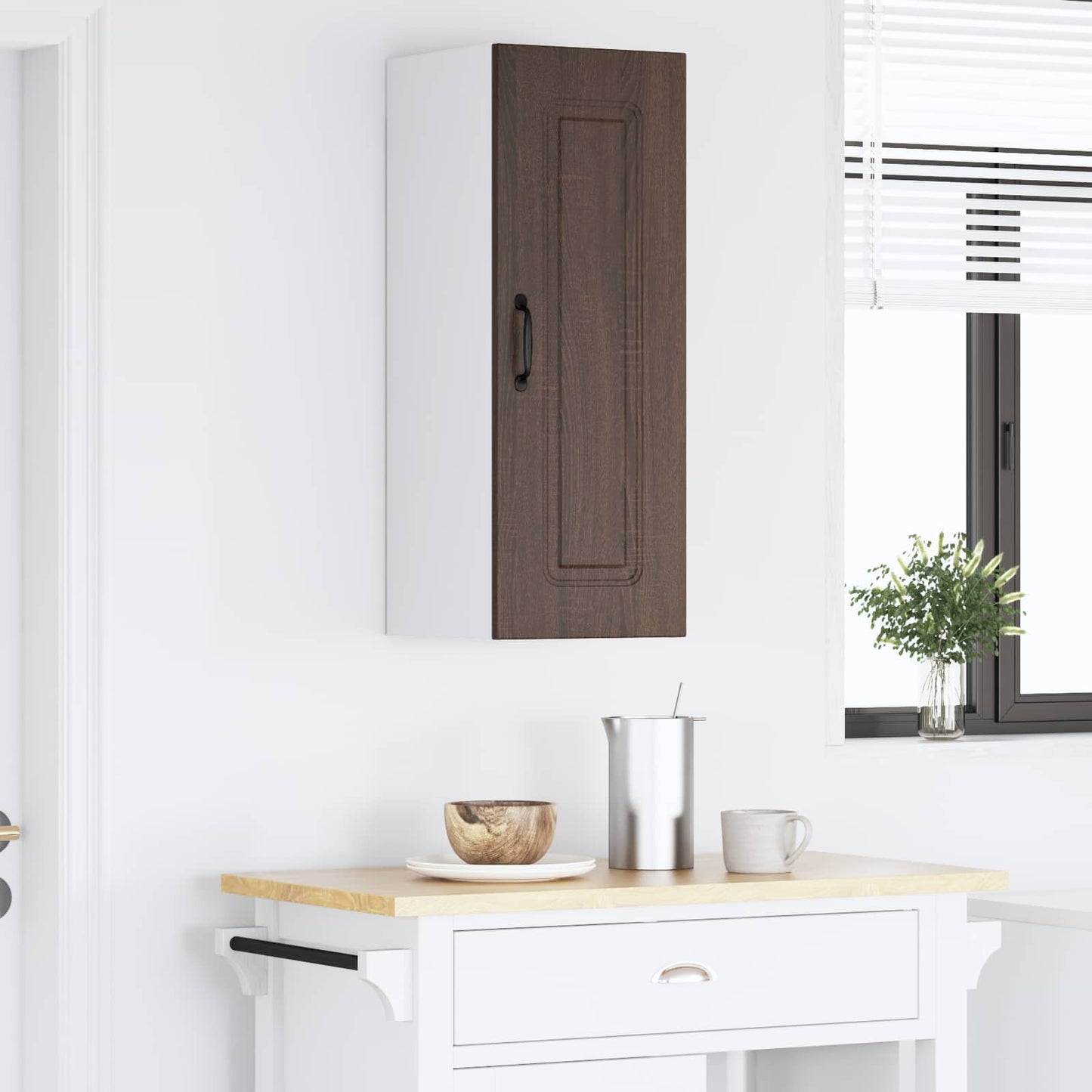 Mosogatógép panel Kalmar Barna Tölgy 30 x 31 x 80 cm Szerelt Fa
